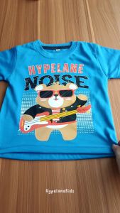 Code8.id DTF Kaos Anak Laki Laki Karakter Beruang Lucu Best Seller Awan MURAH DAN TRENDY