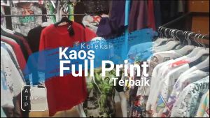 Kaos Distro Sablon Full Print SB356 Pria Oblong Baju Atasan Lengan Pendek Dewasa
