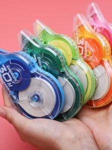 Large Capacity 150m Correction Tape Female Version Affordable Pack Middle School Students Cute Girl Heart Correction Tape