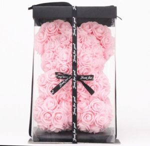 Gấu hoa hồng full box  quà tặng cho ngày valentine giáng sinh thật ý nghĩa