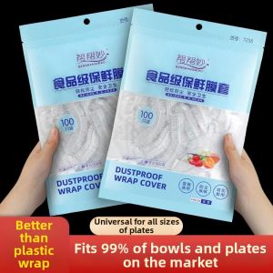 Food Grade Thickened Shower Cap Style Food Preservation Cover