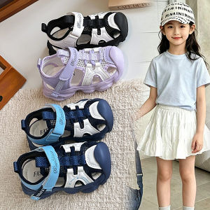 Hollow Breathable Soft Bottom Slip Resistant Children Shoes