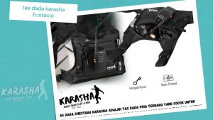tas sepeda pelindung dada chest bag tactical rig bag karasha
