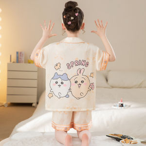 SHAPRA | Ice Silk Breathable Spring/Summer Girls Sleepwear