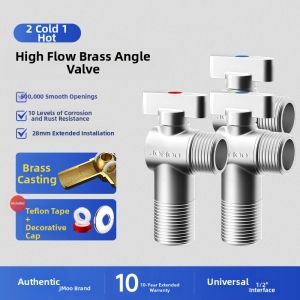 JOMOO | High Flow Brass Water Valve Ball Valve for Hot and Cold Use
