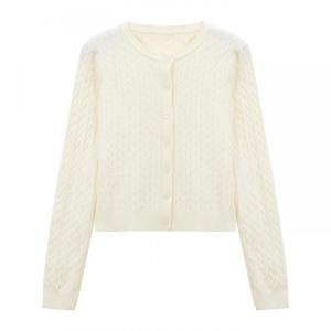 Gray Cardigan Sweater