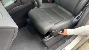 2Pcs Underseat Storage Tray Fits Tesla Model Y L 6 Seater 2026 Front Seat Organizer Box Waterproof TPE Hidden Holder Interior