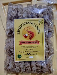 Rengginang terasi udang isi 36 biji 350gr.langsung di goreng.