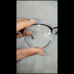 Kacamata Hipermetropi Bentuk Oval Clubmaster Gaya Korea Style Vintage Retro Frame Besi Bernosepad Ukuran Tersedia +1.00 s/d +3.00 - KACAMATA BACA PLUS RABUN DEKAT MURAH