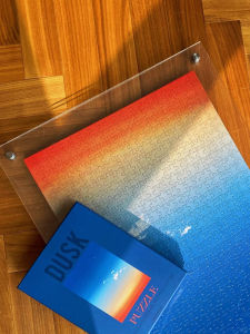 Acrylic Picture Frame Hollow out Design Wall Mounted Card Display Stand Transparent Winter Light Series Home Decor Accessories