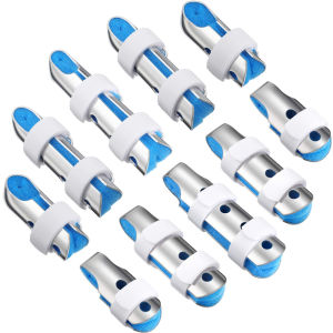 1 Chiếc Nẹp Duỗi Khớp Ngón Tay Nẹp Chỉnh Sửa Nẹp Ngón Tay Nẹp Bảo Vệ Hỗ Trợ Ngón Tay Điều Chỉnh Được Dụng Cụ Chỉnh Sửa Viêm Khớp