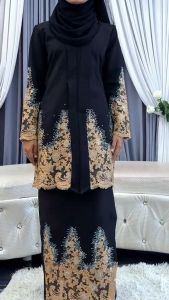 KEBAYA SURI | SINGLE | NIKAH | SANDING | BY HABIBI BOUTIQUE