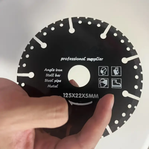 125mm Metal Cutting Diamond Blades - Sharp Discs for Steel Aluminum Concrete Stone Marble Iron Cutting Disc