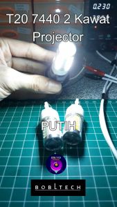 BOBLTECH Lampu Sein Mundur Mobil Soket Tancap Led T20 7440-5630 W21W (2 Buah)