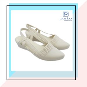 PORTOLADY-BCH / sepatu wanita dewasa/sepatu wedges wanita korea / sepatu kantor wanita dewasa / sepatu wedges karet wanita dewasa / wedges kasual wanita dewasa