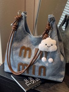 Large Capacity Womens Underarm Bag 2025 Spring Summer New Style Single Shoulder Crossbody Bag High-End Commuter Tote Bag