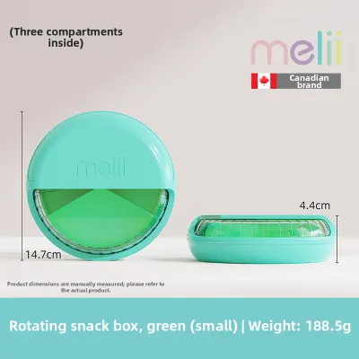 melii | Rotating Compartmentalized Baby Dish