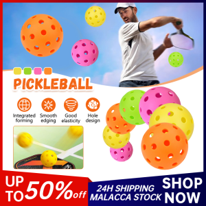40Holes Pickleball Outdoor Training Tournament 74mm Professional Multi-Color Pickleball for Practice Durable Pickleballs 匹克球