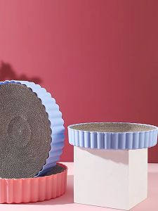 Cat Scratching Large Cat Bed Couch Louge High-density Scratch-resistant Cardboard Round Double-sided Scratching Pad Cat Replaceable Corrugated Board