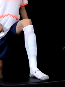 Breathable Football Socks Knee High Nylon Calf Stockings Sweat Absorbent for Basketball Futsal Gym