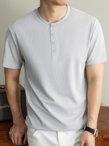 J&FO | Round Neck Short Sleeve Thin Male T-Shirt