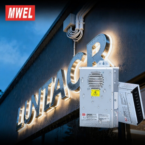 MWEL | Weatherproof Signage Power Supply 24V