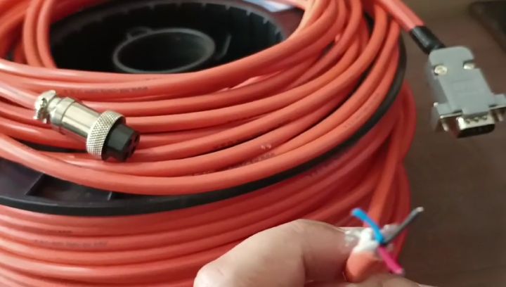 Kabel Timbangan 4 Core Orange Kabel Timbangan Sapi / Jembatan Timbang 4 Jalur Warna Orange Kabel Loadcell Kabel Load Cell  Merk MK Cell