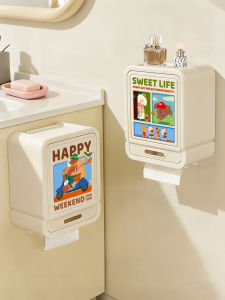 RUIDEDAN | Creative Wall-mounted Double-layer Waterproof Toilet Paper Holder