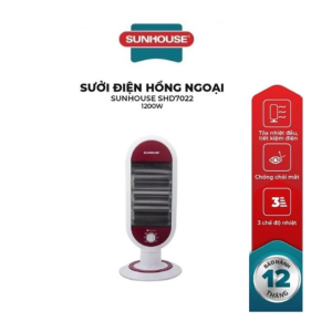Máy sưởi điện Hồng ngoại Sunhouse SHD7022