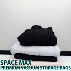 TaffHOME Pompa Vacuum Vakum Baju pakaian traveling Elektrik + 1 Set Kantong Plastik 55W GR-204