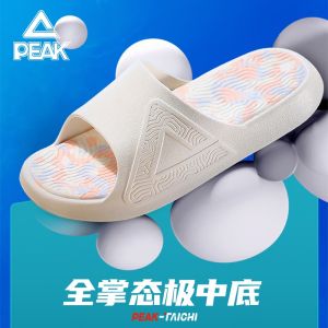 Peak State Polar Couple Basketball Sports Casual Anti-slip Wear-resistant Summer Ice Cream Large Triangle Cool Slippers
