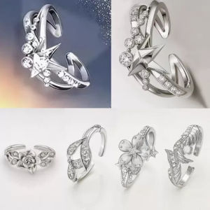 Love And Deepspace Xavier Zayne Rafayel Sylus Caleb Wedding Ring Anime Cosplay Adjustable Rings Halloween Party Costumes Props