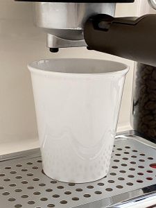 Cốc Cà Phê Bằng Gốm Sứ Trắng Nguyên Chất Cốc Cà Phê Pha Trộn Kiểu Úc Cốc Đựng Cà Phê Pha Trộn Pure White Ceramic Coffee Cup