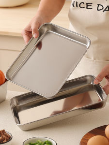 Thẻ Tròn Bằng Thép Không Gỉ Dày 304 Hình Chữ Nhật Dùng Để Nấu Cơm Hấp Thịt Cá Dùng Tại Nhà Và Thương Mại