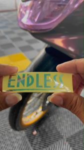 สติกเกอร์ENDLESS สะท้อนแสง แบบตัด พร้อมส่ง