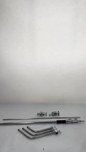 แขนบูมสแตนเลส MF-01 ขนาด 94-250ซม. สำหรับขาตั้งไฟแฟลข แขนเฉียงสแตนเลสขนาดใหญ่ กระสอบทรายฟรี