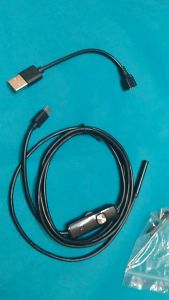 กล้องงูดูที่แคบรุ่นAAAขนาด5.5mm:สายเคเบิ้ล1.5เมตรใช้กับแอนดรอย ดูฝ้าเพดาน ดูท่อระบายน้ำ ดูเครื่องยนต์ ดูที่เข้าไม่ถึง