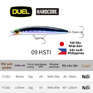Duel | Mồi câu lặn giữa nổi dài 11g