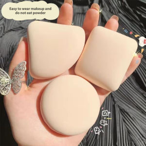 【COD】Bubuk Puff Sponge Marshmallow Powder Make Up Penggunaan Kering and Basah Spons Segitiga Khusus -💞Margot