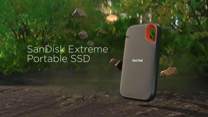 SANDISK Extreme Portable SSD USB 3.2 Gen 2 V2 External Solid State ...