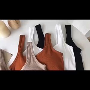 Versatile Bra Design: Backless Bralette Push Up Bra & Crop Top Padded Underwear