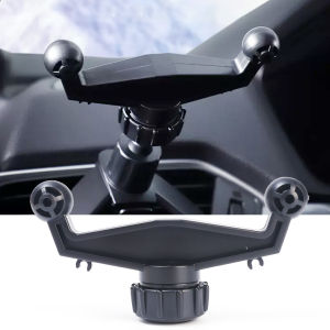 Dual Sphere Fixed Car Phone Holder 360 Swivel Mount Accessory Mobile Phone Navigation Mount Accessory