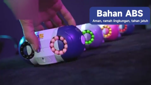 Anak-anak Intelektual Pengembangan Rotary Magic Bean Mainan Kubus Mainan Baru