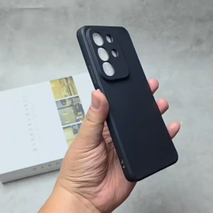 Case Vivo Y29 4G Casing Premium Slim Exellent Softcase Black Matte