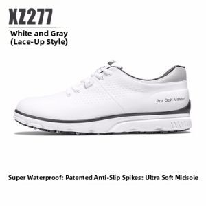 PGM GOLF | Mens Summer Breathable Non-slip Waterproof Spiked Golf Shoes