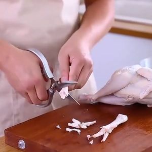 Gunting Dapur Baja Super Tajam Gunting Dapur Anti karat serbaguna Untuk memotong DagingTulang