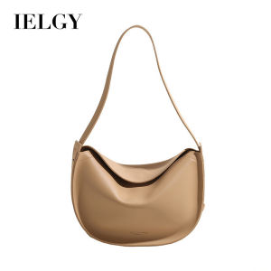 IELGY Fashionable Large-Capacity Casual Tote Bag Simple One-Shoulder Diagonal Dumpling Bag