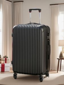 20-Inch Travel Suitcase Fashionable Mens And Womens Luggage with Combination Lock Universal Wheels for Students And Travelers