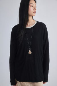 epoque de rueen | Stylish Loose Long Sleeve T-Shirt Womens Spring Wear