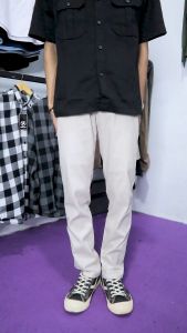 Celana Chino Panjang Pria Jumbo Cinos Slim Fit Bahan Melar Stretch